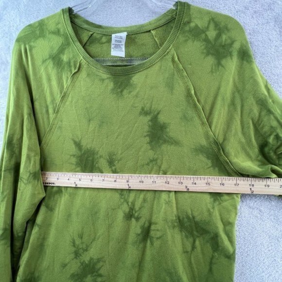 JoyLab Green Tie Dye Pullover Sweatshirt XS Athleisure - Picture 7 of 9